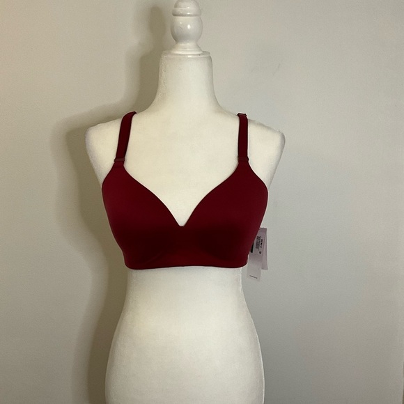 Calvin Klein Women's Bra - Rich Burgundy - Picture 2 of 8